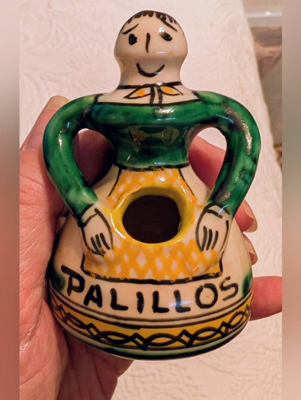 Talavera Lady Toothpick" Palillos" Holder